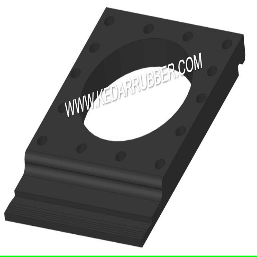 Manhole Frame - Natural Rubber, 40 To 90a Hardness | Black And White, Dust-tight Seal, Vibration Absorption, Enhanced Mill Lifespan