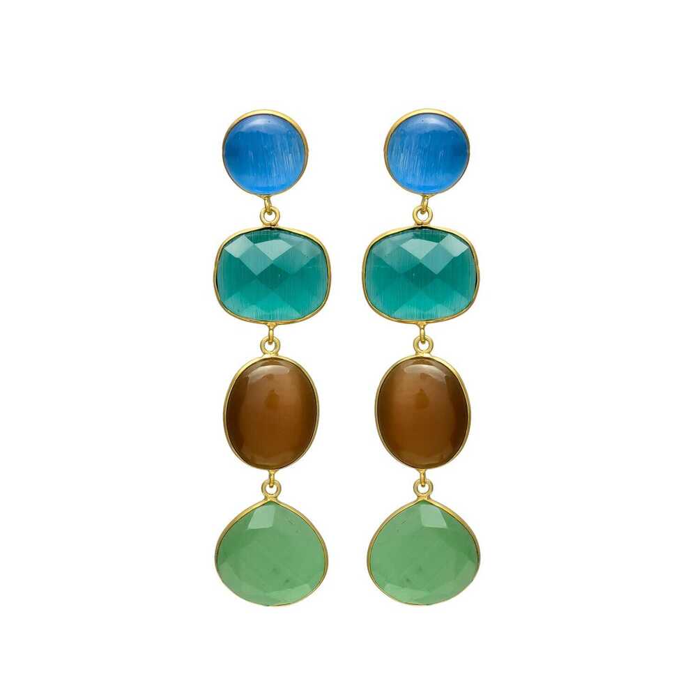 New Arrival Bold and Bright Multicolor Earrings for a Trendy Look