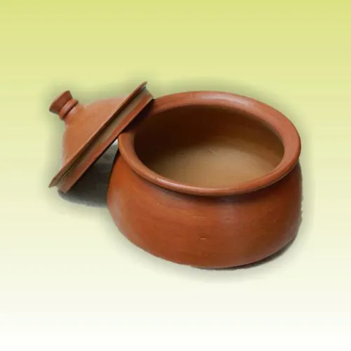 Clay Biryani Pot - Capacity: 2.5 L Ltr