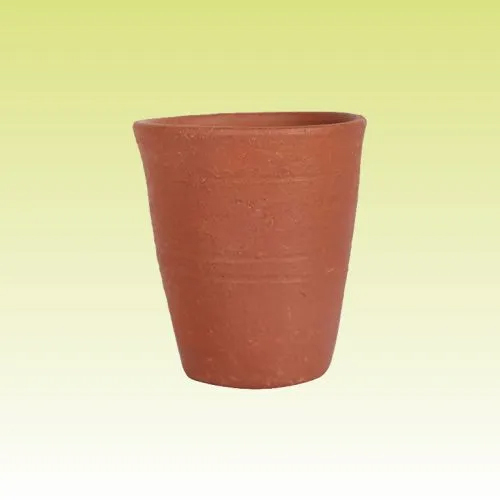 Clay Drinking Glass - Capacity: 200 Ml Milliliter (Ml)