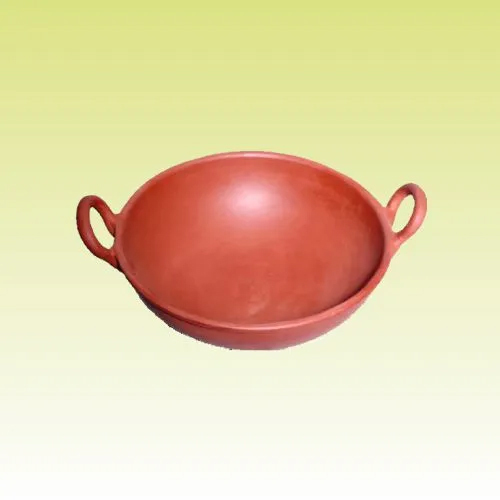 Clay Frying Pan - Capacity: 1.8 Ltr