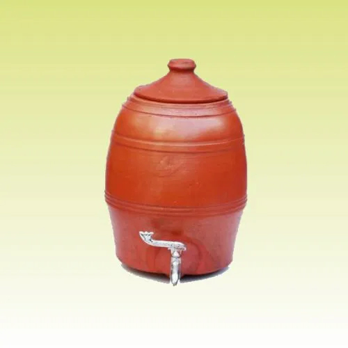 Clay Water Filter - Finish: Glossy