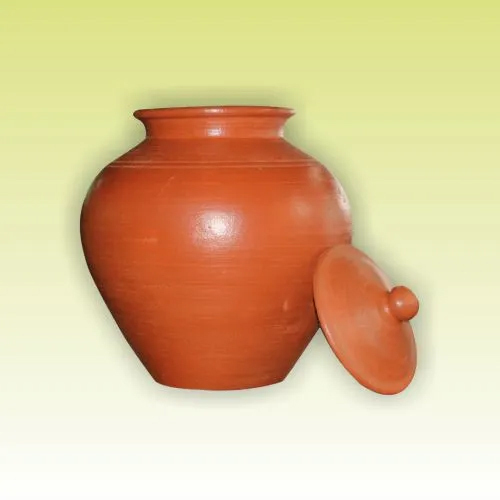 Clay Water Pot - Capacity: 10 Ltr