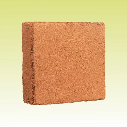 5 Kg Coco Peat Block - Color: Dark Brown