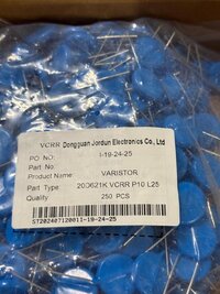 MOV-20D621K Metal Oxide Varistor Thakor