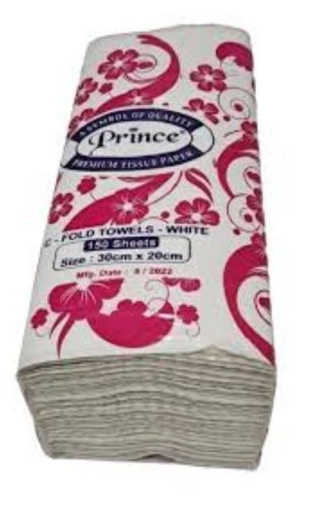 M Fold Tissue 125 Sheet - Application: Wipe Hand
