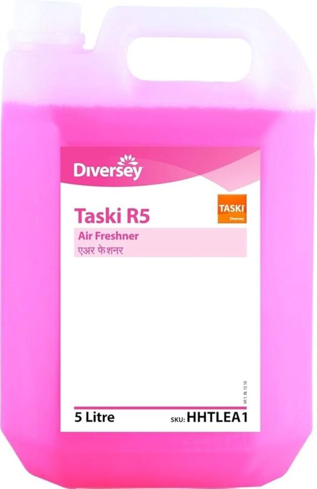 Taski Air Freshener - Non-alcoholic 5l Pink Spray | All-purpose Linen Pillow & Clothes Freshener With Long-lasting Fragrance