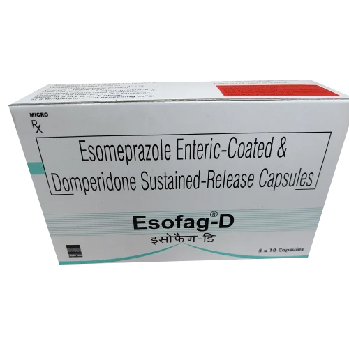 Esomeprazole Enteric Coated And Domperidone Sustained Release Capsules - Drug Type: General Medicines