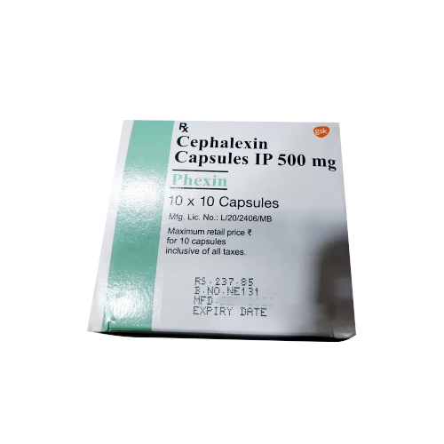 500Mg Cephalexin Capsules - Drug Type: General Medicines