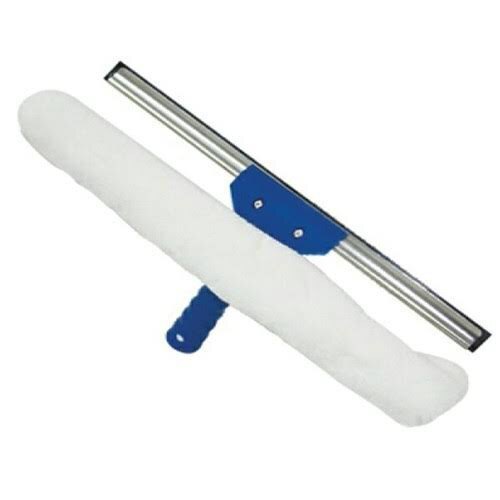 Combi Wiper 35 Cm - Glass Wiper Material, 35 Cm Size, Yellow Color | 2 In 1 Washer And Squeegee For Efficient Glass Cleaning