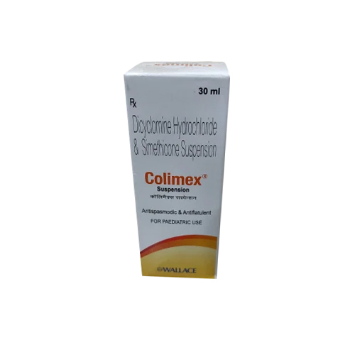 30Ml Dicyclomine Hydrochloride And Simethicone Suspension - Drug Type: General Medicines