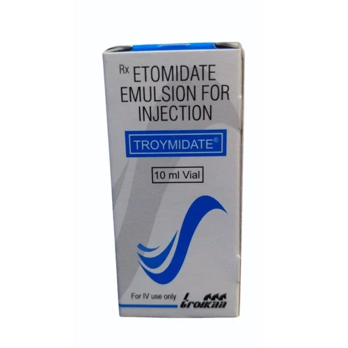 10Ml Etomidate Emulsion For Injection - Grade: Pharmaceutical Grade