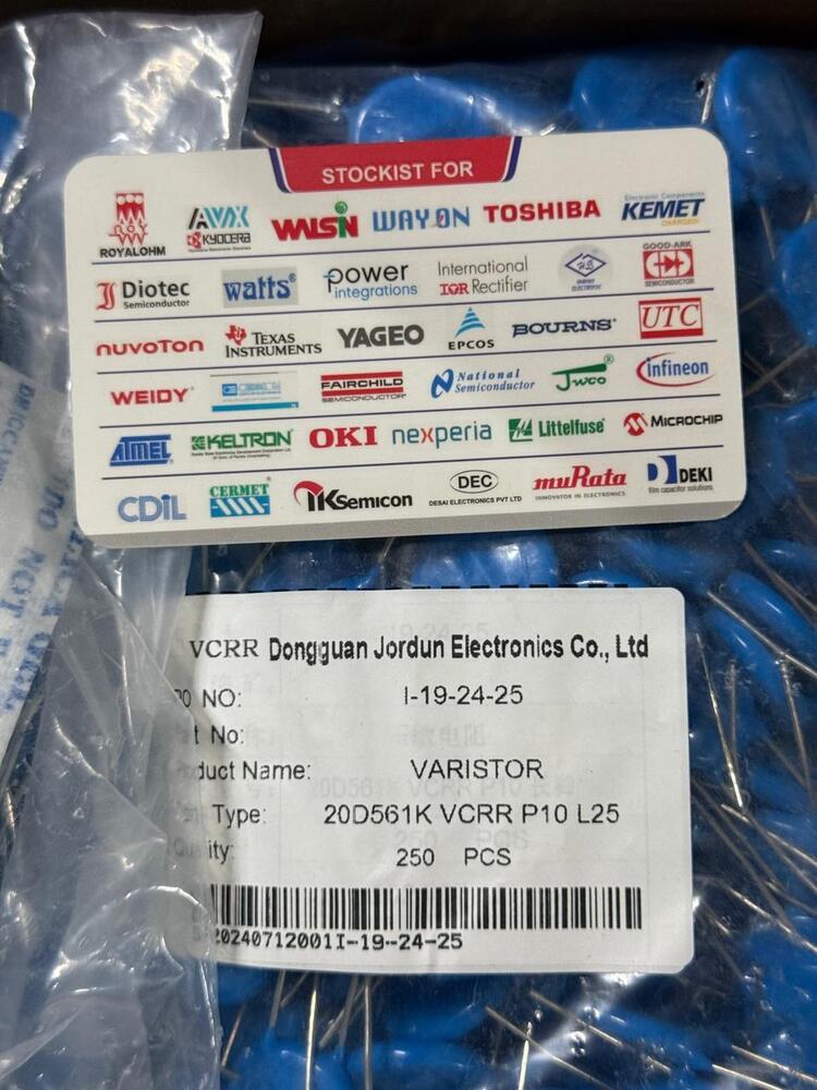 MOV-20D561K Metal Oxide Varistor Thakor (VCRR)