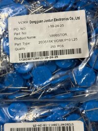 MOV-20D511K Metal Oxide Varistor Thakor (VCRR)