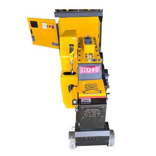 Gq-40 Bar Cutting Machine - Color: Yellow