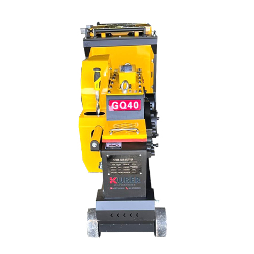 Gq-40 Bar Cutting Machine - Color: Yellow