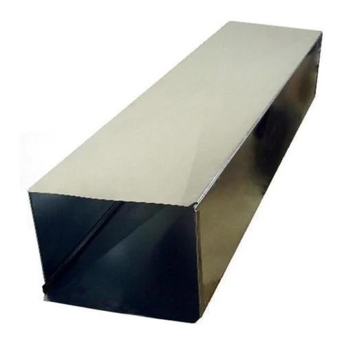 Aluminium Rectangular Air Duct - Color: Silver