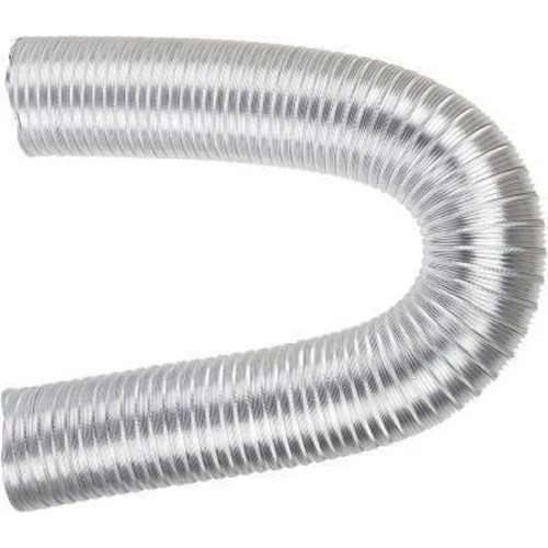 Aluminium Flexible Round Air Duct - Color: Silver