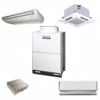 Hitachi Vrf Air Conditioner - 220-440 Volt, R410a Refrigerant | Energy Efficient, Sleek White Design, Ideal For Residential And Commercial Use