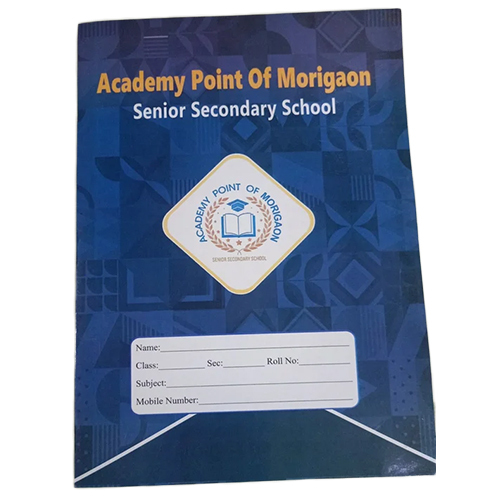 104 Page School Notebook