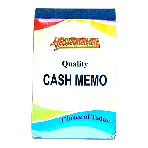 Cash Memo Notebook