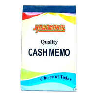 Cash Memo Notebook - High-quality Paper, A5 Size, Rectangular Shape - Modern Printed Cover For Educational Use And Financial Tracking