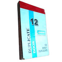 Duplicate Invoice Book - High-quality Paper, 12 X 10 Inch Dimensions | Modern Style With Stylish Printed Cover, Duplicate Pages For Efficient Use