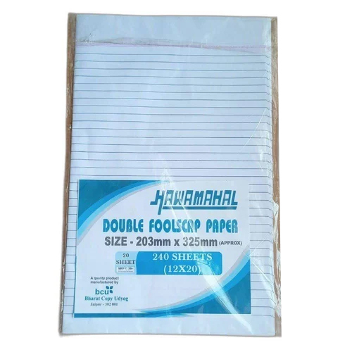 Double Foolscap Paper - Feature: High Quality