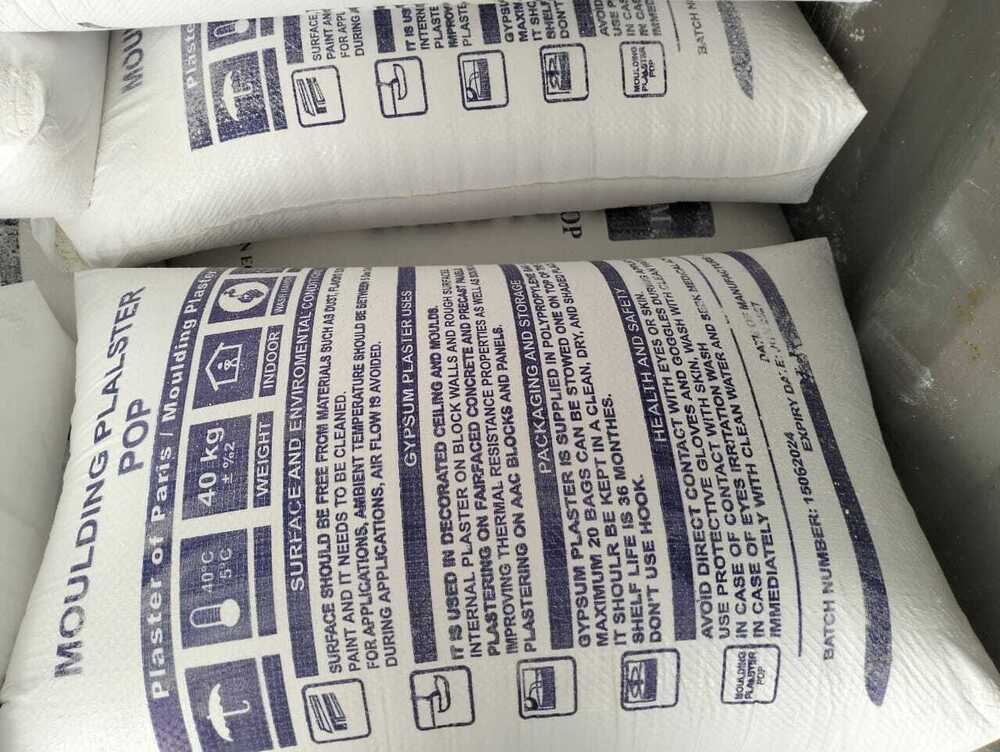 Platre de haute qualite de poudre