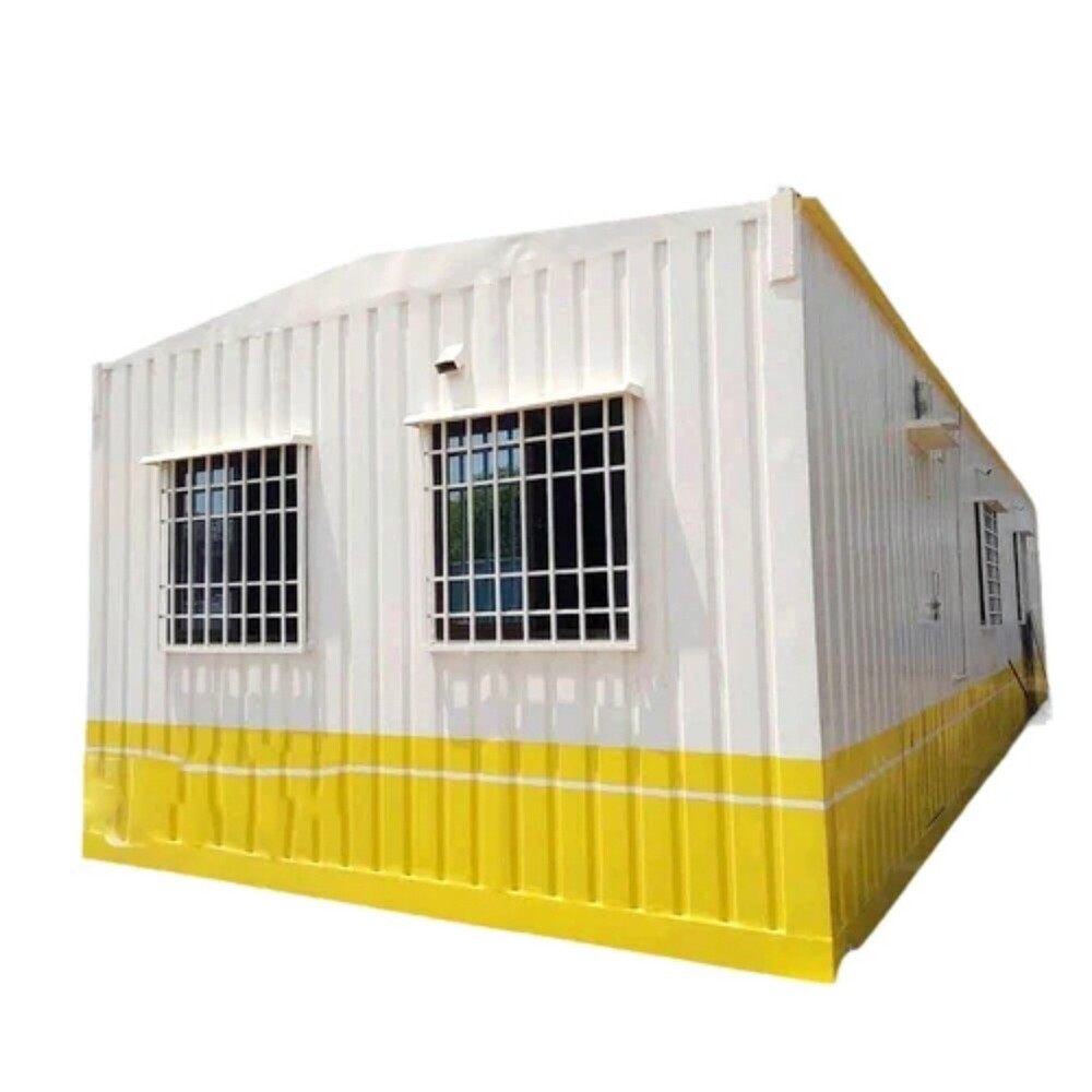 Mild Steel Panel Build Portable Office Container - Height: 10 Foot (Ft)