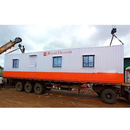 Prefabricated Steel Portable Office Containers - Height: 10 Foot (Ft)