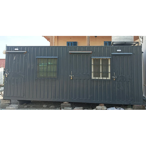 Rectangular Mild Steel Portable Cabin - Capacity: 10 Ton