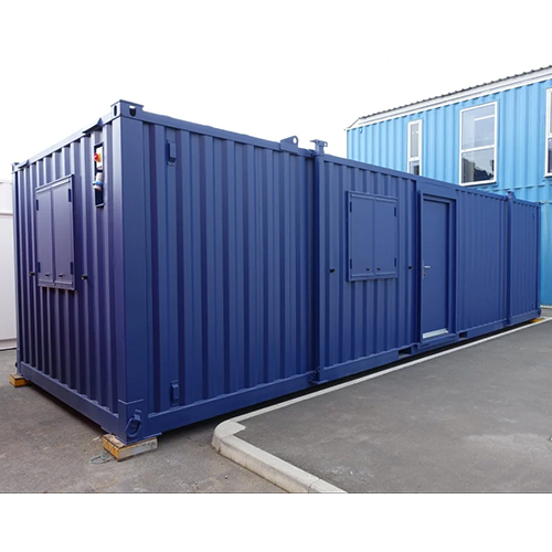 Paint Coated Steel Office Container - Height: 10 Foot (Ft)