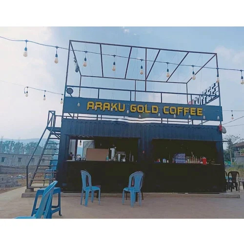 Coffee Cafe Container Cabins - Capacity: 10 Ton