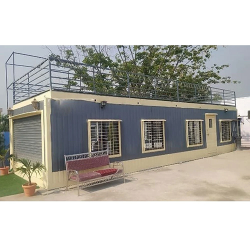 Prefabricated Ms Portable Restaurant Container - Height: 10 Foot (Ft)