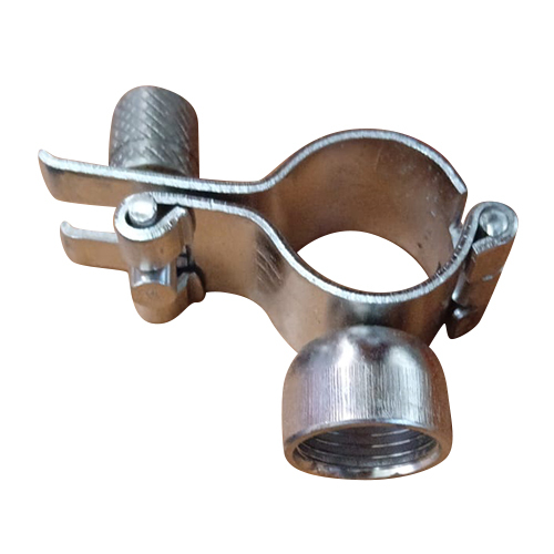 Pipe Holder Clamp - Color: Silver