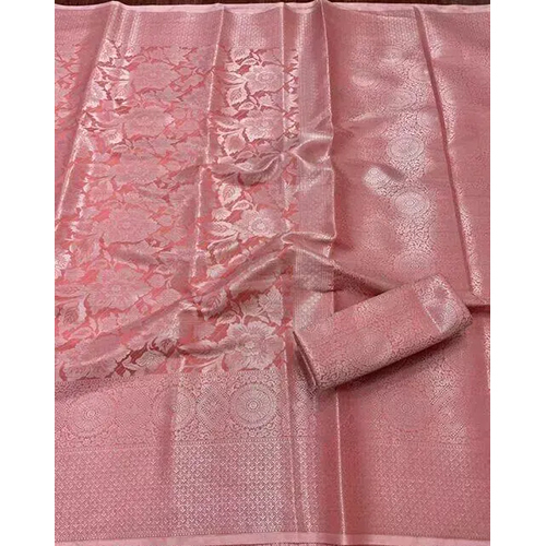 Fancy Silvar Jari Banarshi Silk Saree