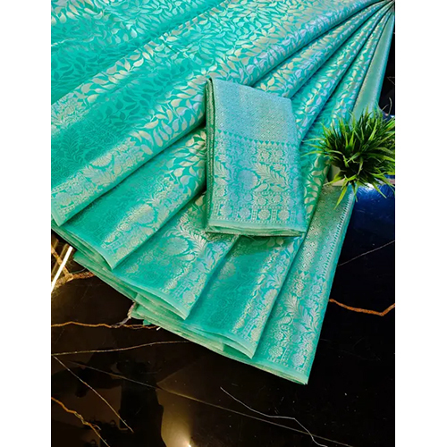 Fancy Banarsi Soft Mahine Patti Tanchui Kanjivaram Aiswarya Silk Saree - Color: Different Available