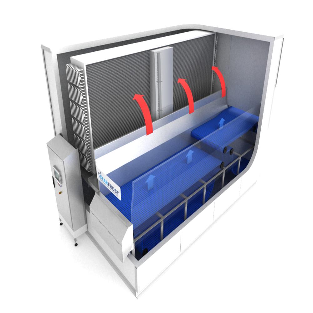 Individual Quick Freezer - Stainless Steel, Efficient Industrial Quick Freezing Solution with Advanced Temperature Control