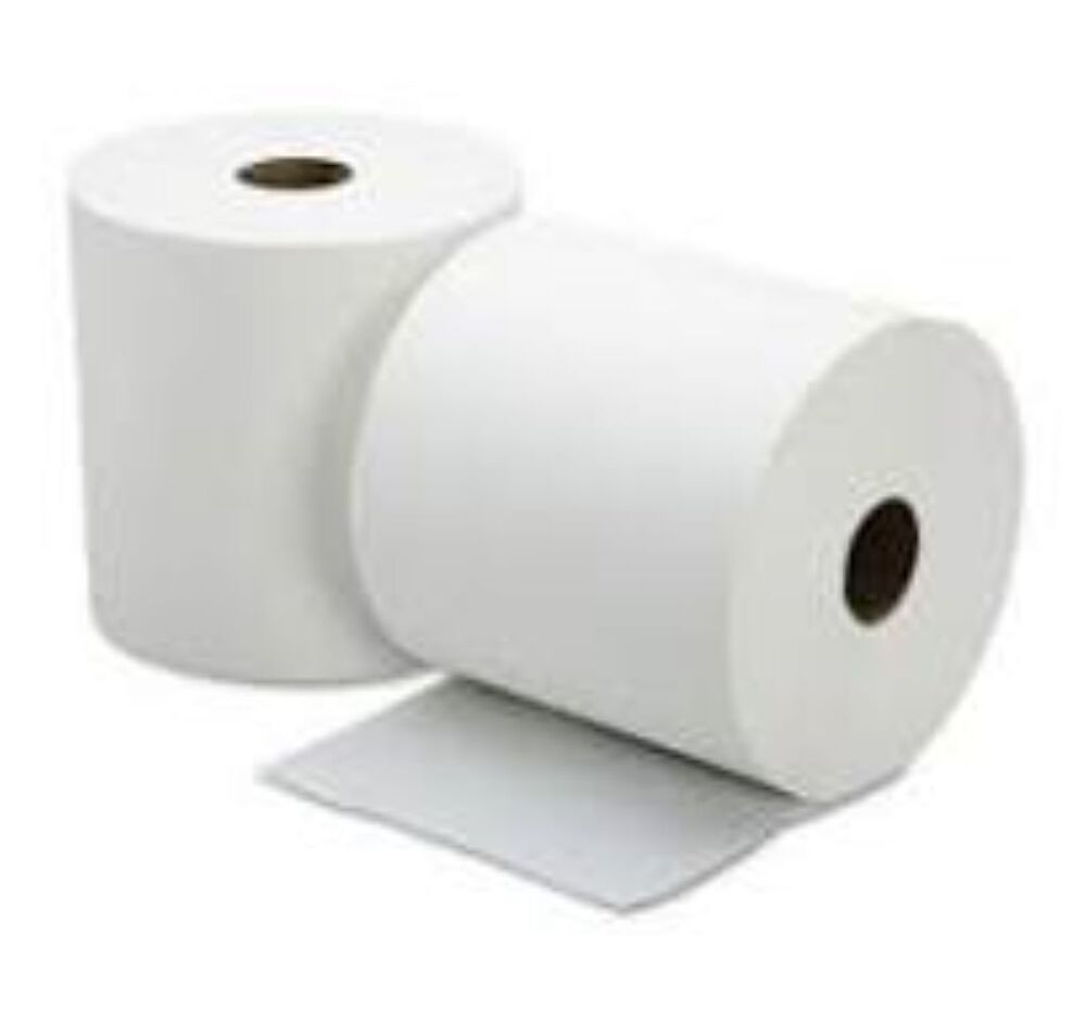 Hrt Roll - Paper, 130 Mrt, White | Versatile Tissue Roll For Commercial Kitchens, Washrooms, Hotels, Homes, And Shopping Malls