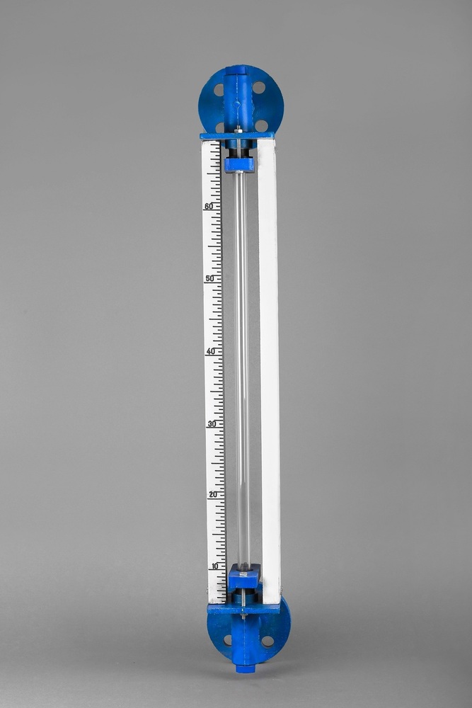 Tubular Glass Level Gauge - Accuracy: 0.5 %