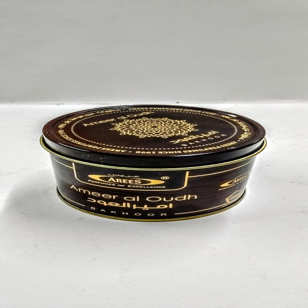 Dhoop powder packing tin