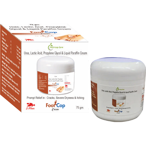 Urea Lactic Acid Propylene Glycol Liquid Paraffin Cream - Medical Grade, High Purity Ingredients for All Ages, Soothes and Hydrates Dry Skin