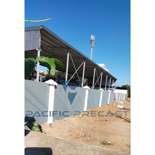 One Piece Panel Compound Wall - High-Grade Industrial RCC Material | Eco-Friendly, Easily Assembled, Ideal for Residential, Commercial, & Industrial Use