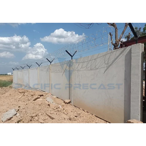 Precast Heavy Duty Compound Wall - Dimension (L*W*H): Slab (Plank) : 3350Mm X 2440Mm X 75Mm