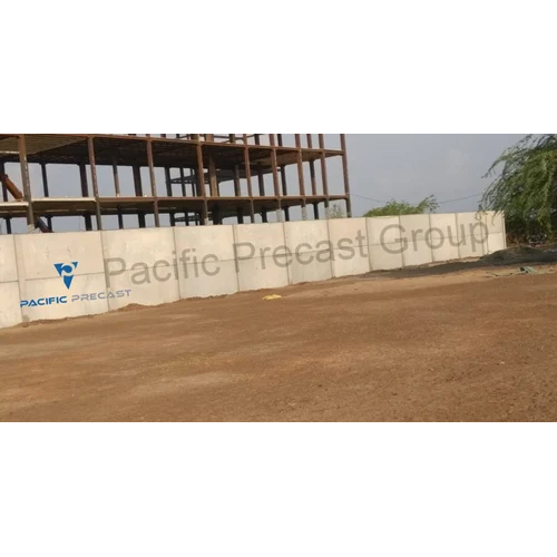 Heavy Duty Precast Boundary Wall - Dimension (L*W*H): 3350Mm X 2400Mm X 75Mm Millimeter (Mm)