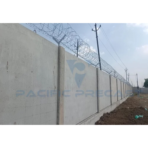 Modular Precast Single Panel Compound Wall - Dimension (L*W*H): Slab (Plank) : 3350Mm X 2440Mm X 75Mm