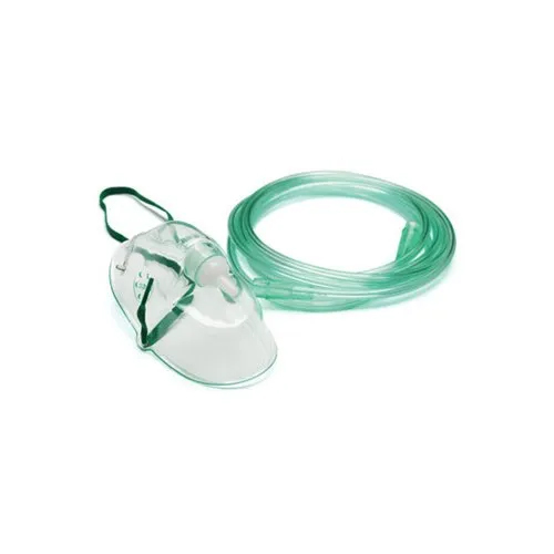 Oxygen Aerosol Mask With Tube - Color: White