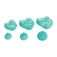 Silicone Anaesthetic Face Mask - 50 Grams, Sky Blue | New, Manual Operation, Portable Design, High-quality Silicone Material