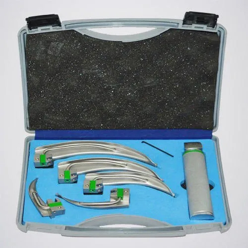 Fiber Optic Larungoscope Set - Operating Type: Manual